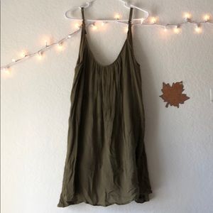 Olive Billabong loose fit dress